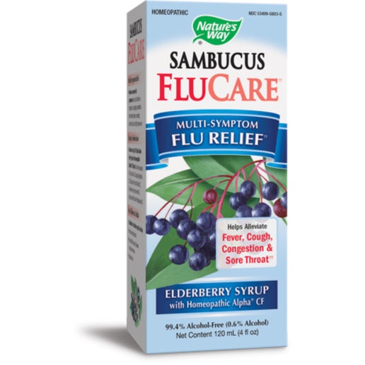 Nature's Way - Sambucus Alpha CF Flu Care - 4 oz