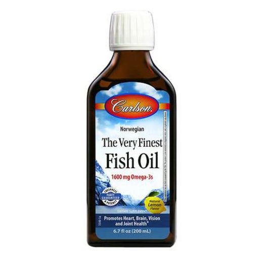 Carlson - Norwegian Fish Oil Liquid (lemon) 6.7 fl oz