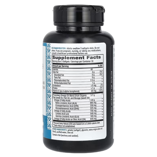 Nature's Way - Mega 3/6/9 Omega Blend - 90 softgels