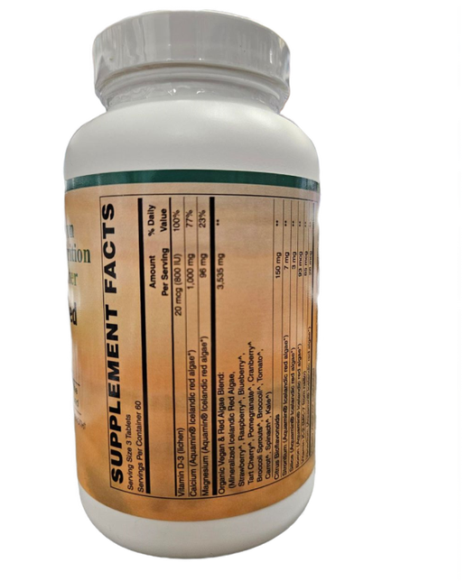 Akron Nutrition Center - Algae Based Calcium - 180 Tablets