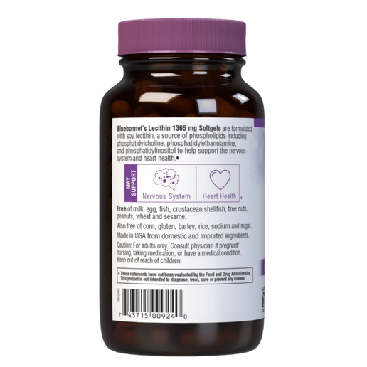 Bluebonnet - Lecithin 1365 mg - 90 softgels