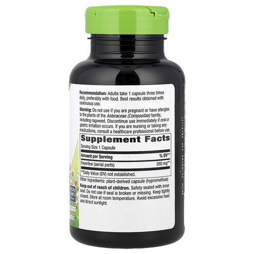 Nature's Way - Feverfew Herb - 180 Capsules