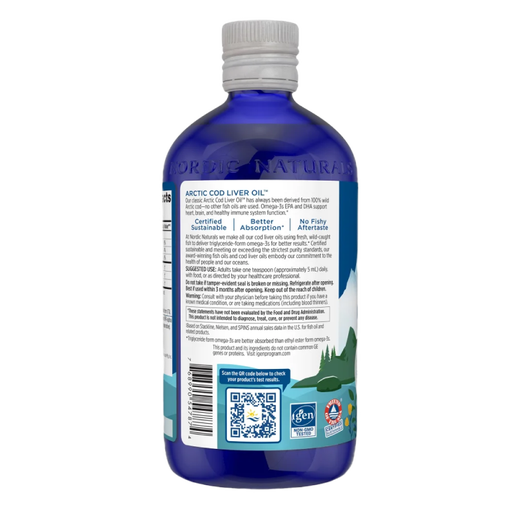 Nordic Naturals - Arctic Cod Liver Oil (Orange) - 16 fl oz