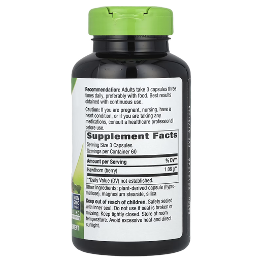 Nature's Way - Hawthorn Berries - 180 VCaps