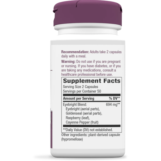 Nature's Way - Eyebright Herbal Blend 694 mg - 100 capsules