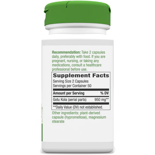Nature's Way - Gotu Kola Herb - 100 capsules