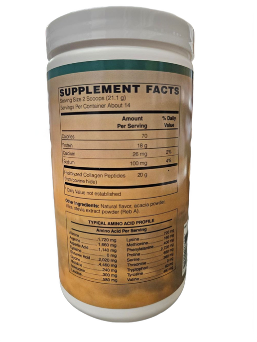 Akron Nutrition Center - Collagen Peptides(Vanilla) - 10.42 oz