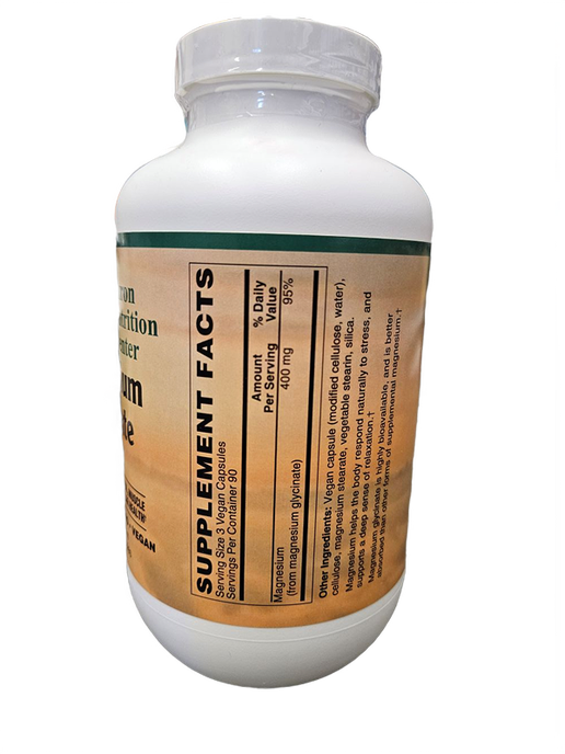 Akron Nutrition Center - Magnesium Glycinate 400mg - 270 Vcaps