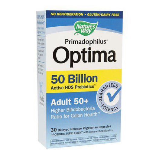 Nature’s Way Fortify Optima 50+ 50Billion 30 delayed caps