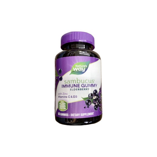 Nature's Way - Sambucus Immune Support Gummies - 60 Gummies
