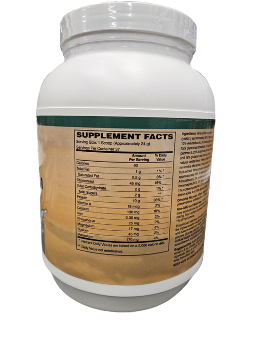 Akron Nutrition Center - Whey Protein Powder (Vanilla) - 32 oz