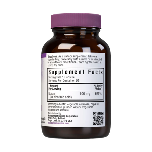 Bluebonnet - Niacin 100 Mg - 90 capsules