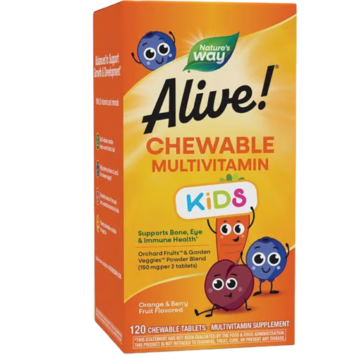 Nature's Way Alive Children's chewable multivitamin - 120 Chewable Tablets