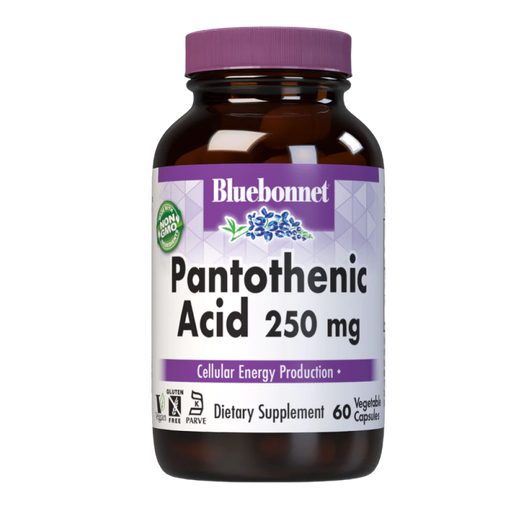 Bluebonnet - Pantothenic Acid 250 mg - 60 capsules