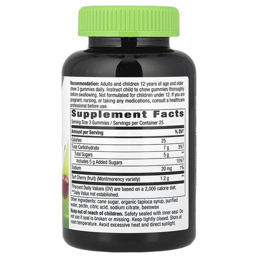 Nature's Way - Tart Cherry Ultra Gummies (Cherry) - 75 Gummies