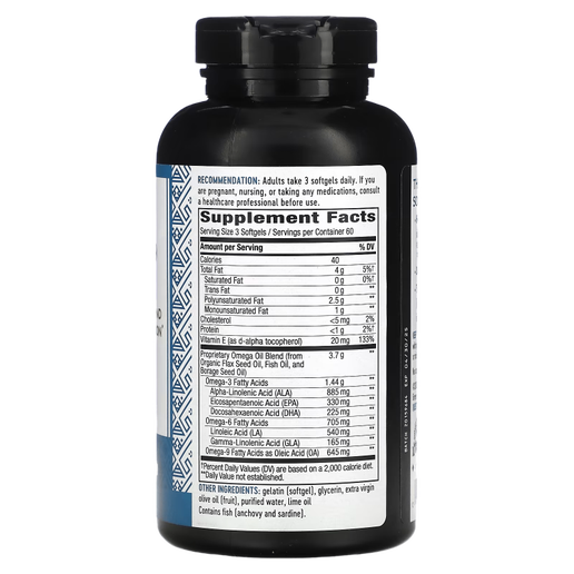 Nature's Way - Mega Omega-3-6-9 Blend - 180 soft gels