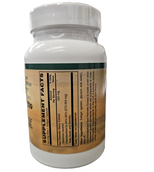 Akron Nutrition Center - Saw Palmetto 320mg - 60 Softgels