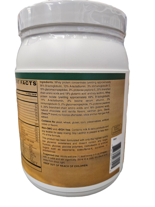 Akron Nutrition Center - Whey Protein Powder (Chocolate) - 12 oz