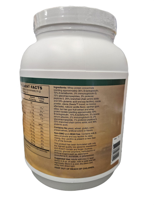 Akron Nutrition Center - Whey Protein Powder (Chocolate) - 32 oz