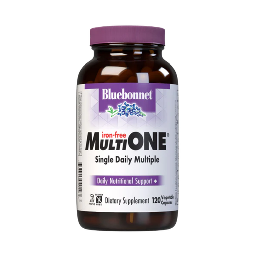 Bluebonnet - Multi One (Iron Free) Daily Nutritional Support - 120 capsules