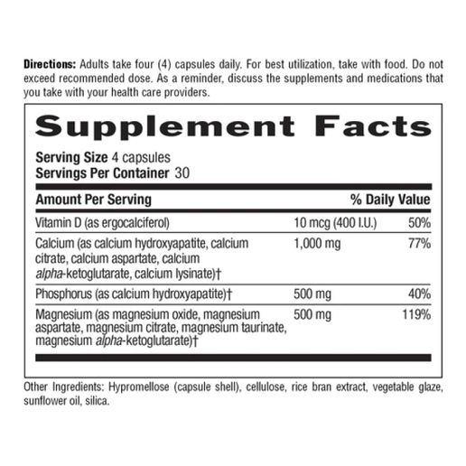 Country Life - Target-Mins Calcium Magnesium w/Vitamin D - 240 capsules