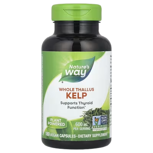 Nature's Way - Kelp Whole Thallus - 180 VCaps
