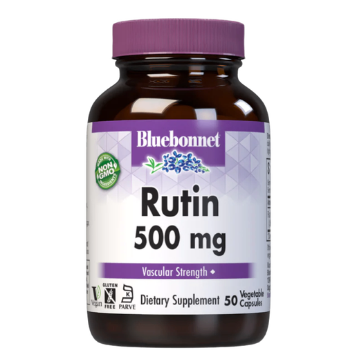 Bluebonnet - Rutin 500 mg - 50 capsules