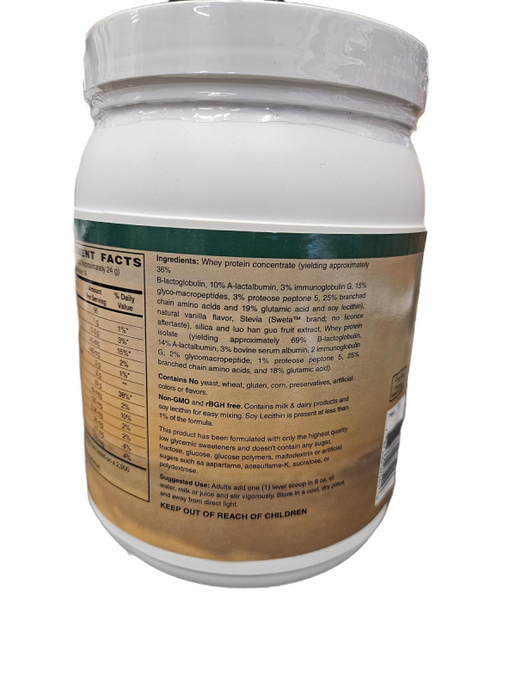 Akron Nutrition Center - Whey Protein Powder (Vanilla) - 12 oz