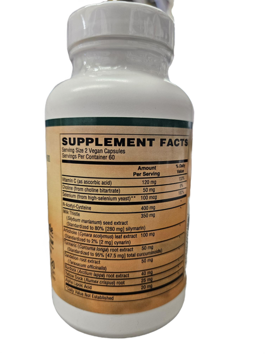 Akron Nutrition Center - Liver Support & Detox - 120 VCaps