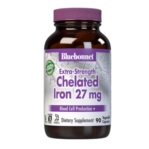 Bluebonnet - Extra Strength Chelated Iron 27mg - 90 capsules