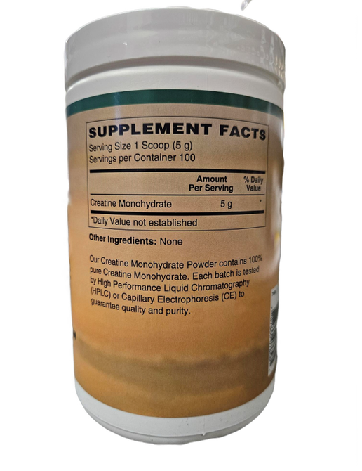 Akron Nutrition Center - Creatine Monohydrate Powder - 17.6 oz