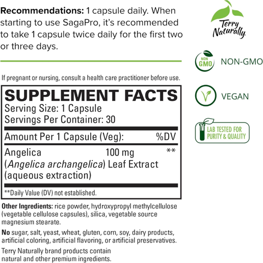 Terry Naturally - Sagapro Bladder Health - 60 capsules