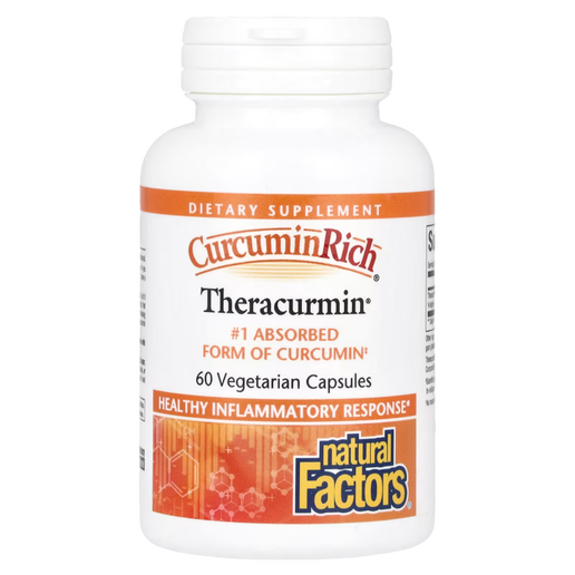 Natural Factors - CurcuminRich Theracurmin - 60 VCaps