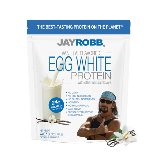 Jay Robb - Egg White Protein (Vanilla) - 24 oz