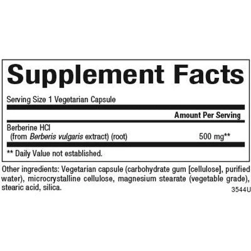 Natural Factors, WellBetx Berberine, 500 mg 120caps