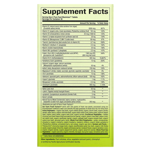 Whole Earth & Sea - Women's 50+ Multivitamin & Mineral - 120 tablets