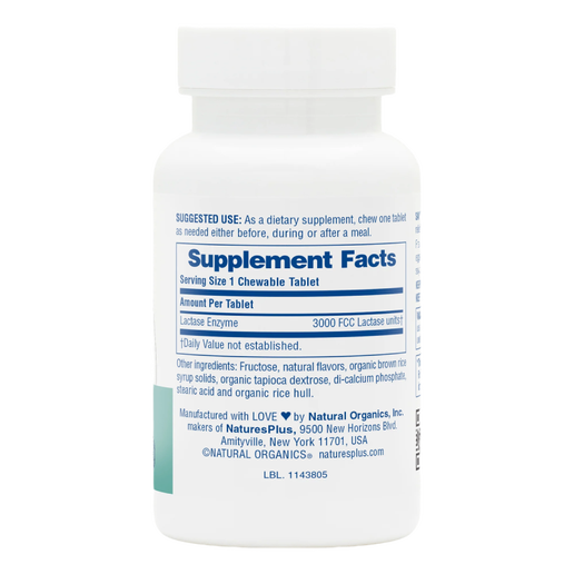 NaturesPlus - Say Yes to Dairy - 60 Chewable Tablets