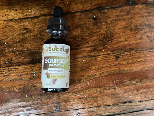 Succus Soursap (Graviola) 1floz Extract Immune System