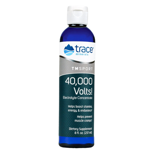 Trace Minerals - 40,000 Volts Electrolyte Concentrate (Unflavored) - 8 fl oz