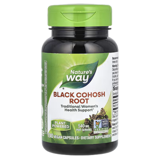 Nature's Way - Black Cohosh Root - 100 Caps