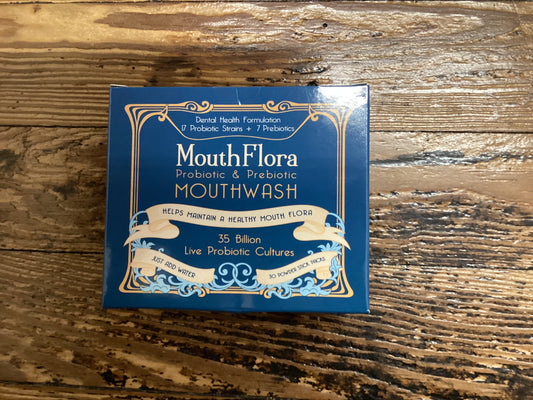 Mouth Flora Pro.&Prebiotic mouthwash packets 30servings