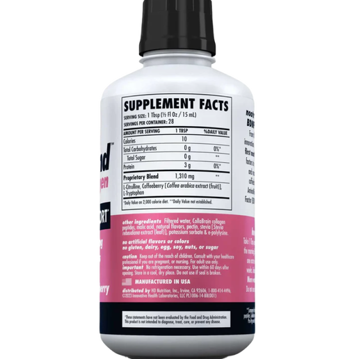 Health Direct - Aminomind - Nootropic Collagen Supplement - Blackberry - 14 fl oz