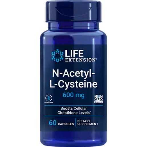 Life Extension - N-Acetyl-L-Cysteine (NAC) - 60 capsules