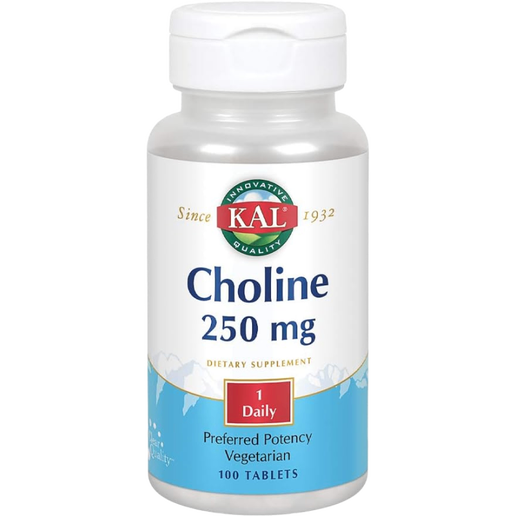 Kal - Choline - 250mg -  100 tablets