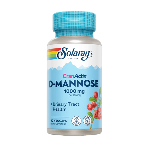Solaray - CranActin D-Mannose - 60 capsules
