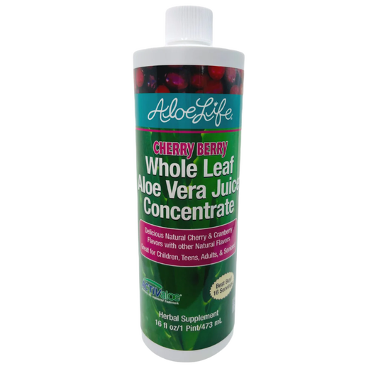 Aloe Life - Whole Leaf Aloe Vera Juice Concentrate (Cherry Berry) - 16 oz