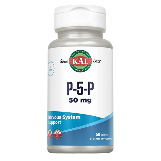 KAL - P-5-P Nervous System Support - 50 Tablets