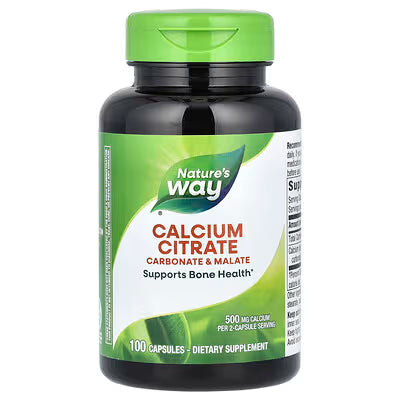 Nature's Way - Calcium Citrate - 100cap