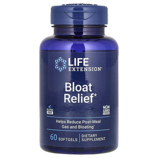 Life Extension - Bloat Relief - 60 Softgels