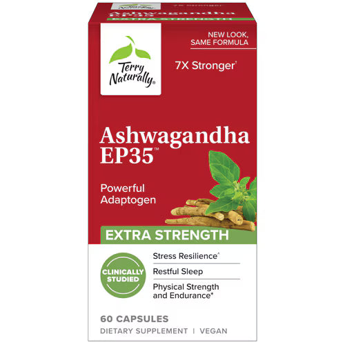 Terry Naturally - Ashwagandha EP35™ Extra Strength  - 60 Caps